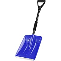 Los mejores  - IPSXP Pala de Nieve- Avec pôle en Acier inoxydable et Pelle à Lame Large de 10-6 po- en Aluminium- Parfaite pour allée…